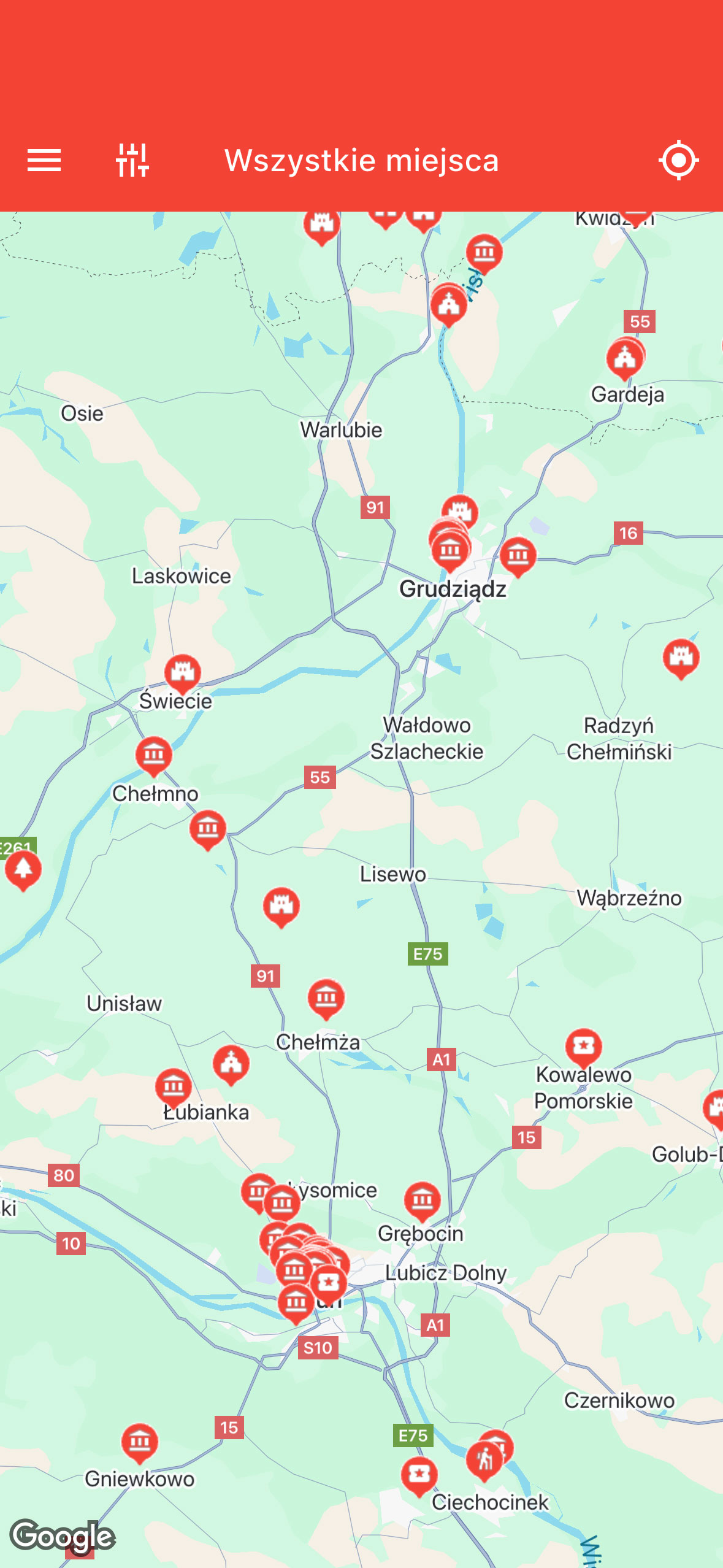 Interaktywna mapa